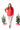 Women's Christmas Long Sleeve Shirt- Red