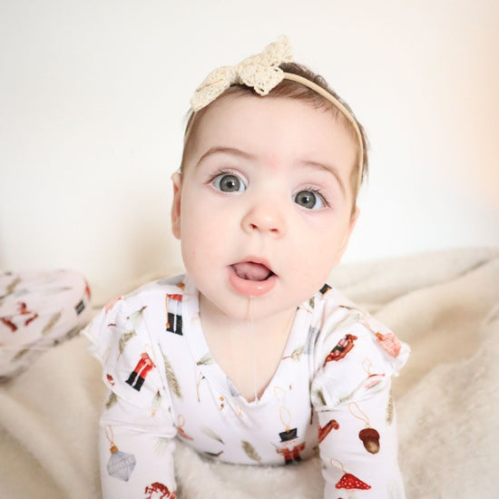 0 - 3m Nutcracker Bodysuit Twirl Dress - Monkeeroos