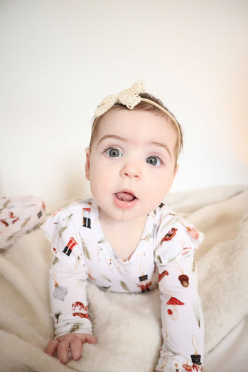 0 - 3m Nutcracker Bodysuit Twirl Dress - Monkeeroos