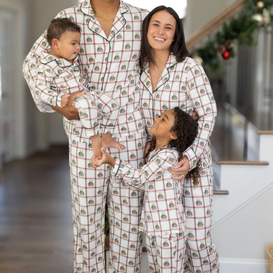 10/12Y Vintage Teddy Kids Button Down Set - Monkeeroos