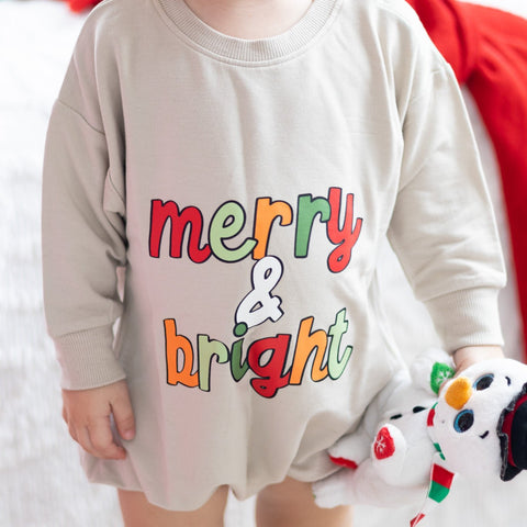 Merry & Bright Sweatshirt Bubble