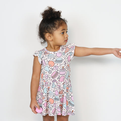 Birthday Treats Bodysuit Twirl Dress