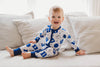 Duke University® Blue Smiley Baby PJs