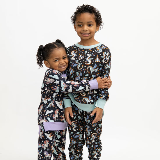 6 - 12m Midnight Unicorn Toddler Crew Neck Sweatshirt - Monkeeroos