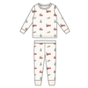 Little Red Truck Toddler PJs