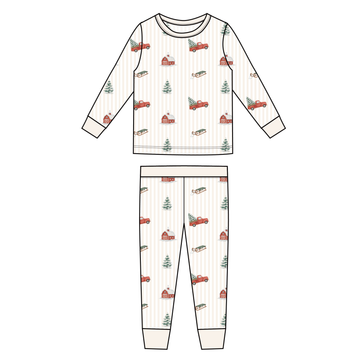 Little Red Truck Toddler PJs