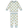 Blue Gingerbread Toddler PJs