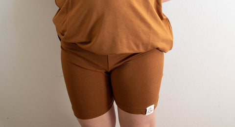 Toffee Toddler Biker Shorts