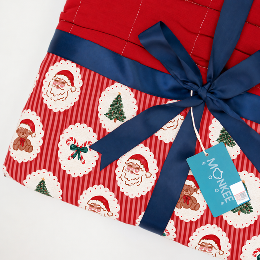 Classic Christmas Quilted Blanket