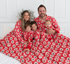 Classic Christmas Quilted Blanket