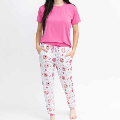 Duke University® Pink Smiley Youth Set