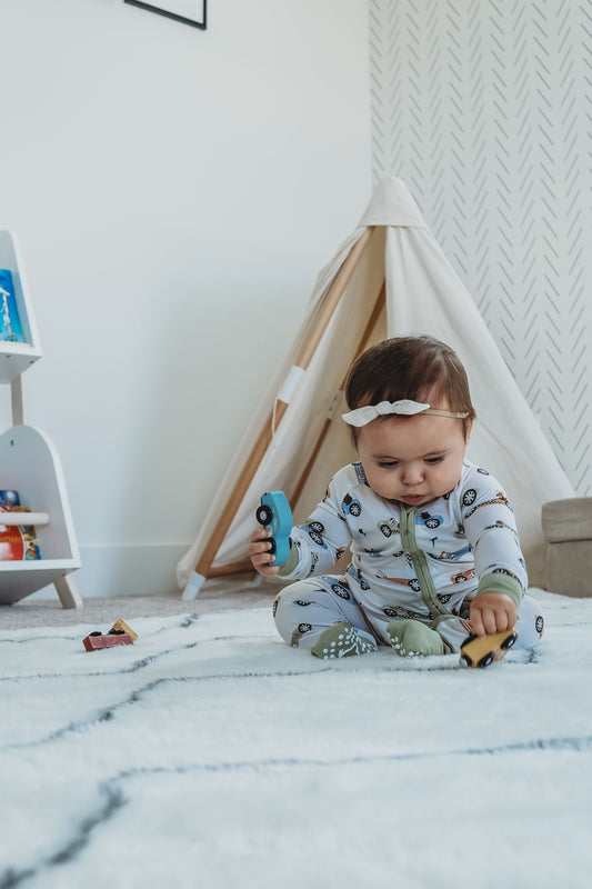 Animal Race Baby PJs
