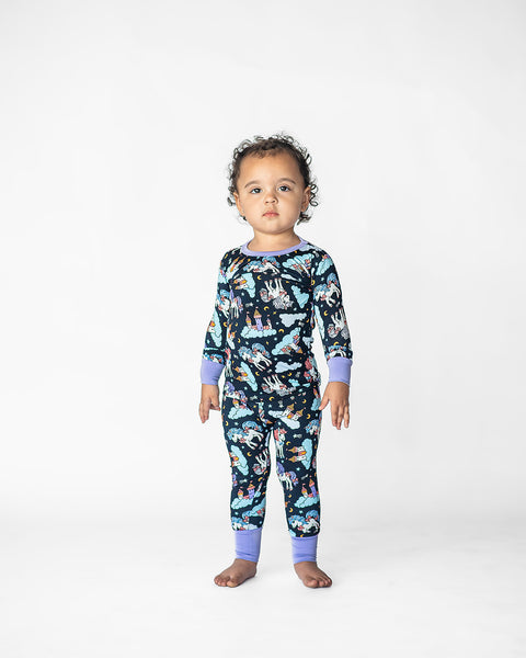 Midnight Unicorn 2 piece Long Set