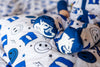 Duke University® Blue Smiley Baby PJs