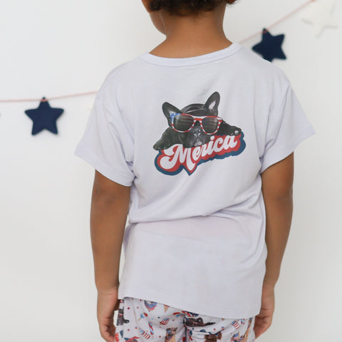 'Merica Crew Neck Tee