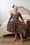 Autumn Bloom Twirl Dress - Monkeeroos