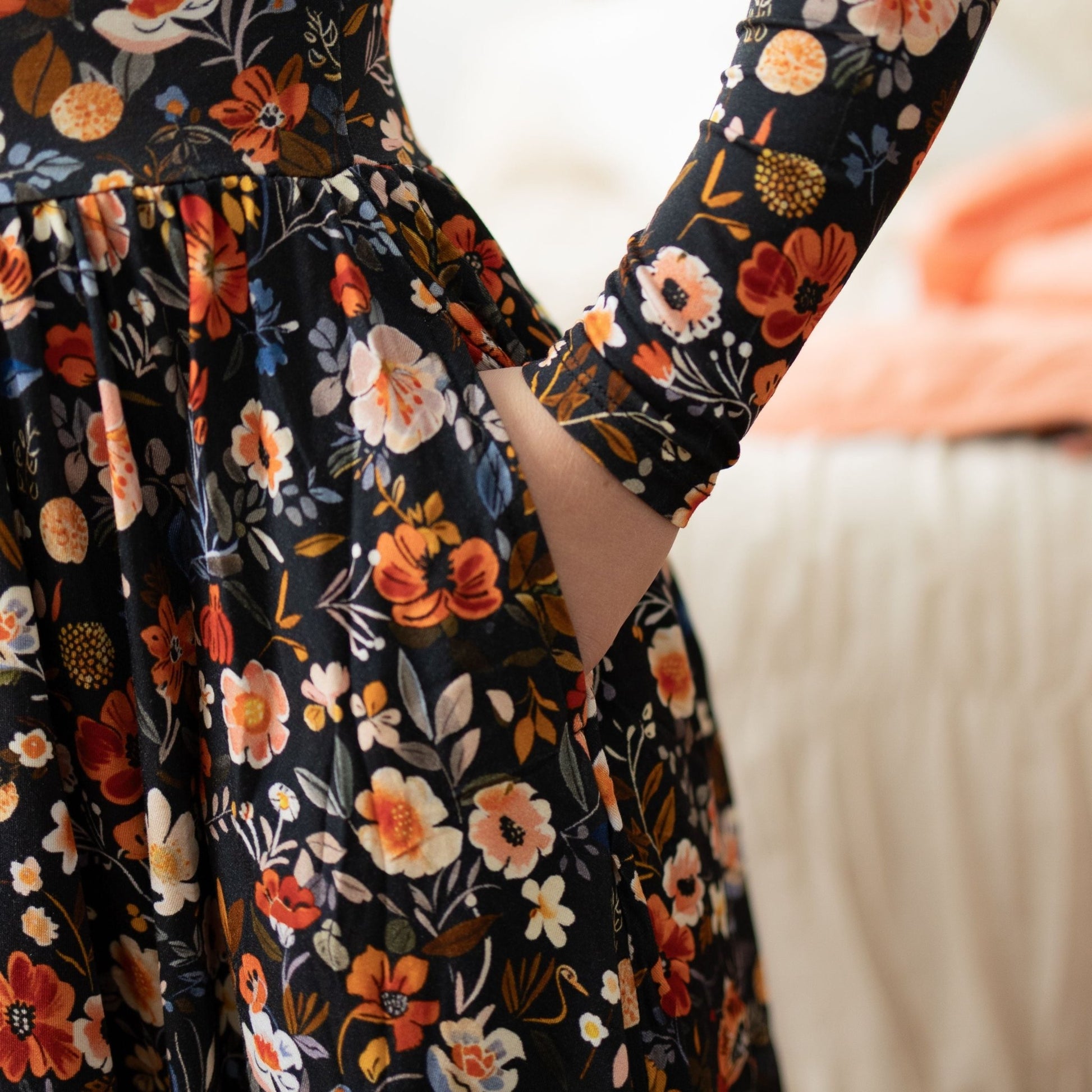 Autumn Bloom Twirl Dress - Monkeeroos