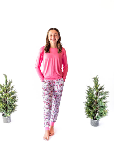 Pink Christmas Youth Set