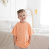 Creamsicle Toddler Oversized Short Sleeve T-shirt - Monkeeroos