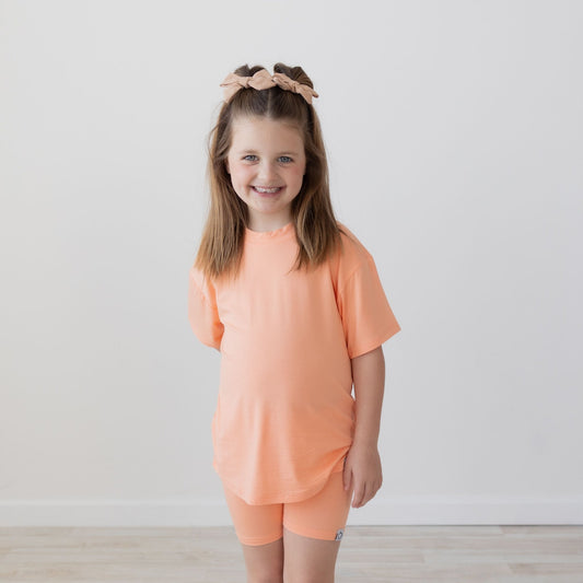 Creamsicle Toddler Oversized Short Sleeve T-shirt - Monkeeroos