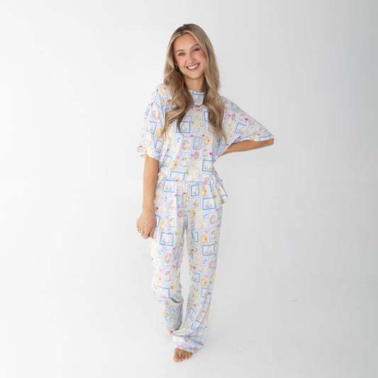 Silly Goose Blue Women's Lounge Set