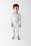 Silly Goose Blue Toddler PJs