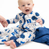 Duke University® Blue Smiley Baby PJs