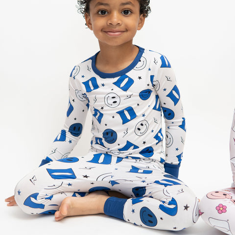 Duke University® Blue Smiley 2 Piece Long Set