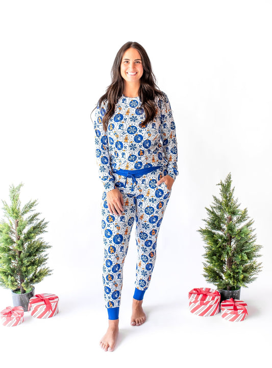 Duke University® Christmas Unisex Long Sleeve Shirt - Blue - Monkeeroos