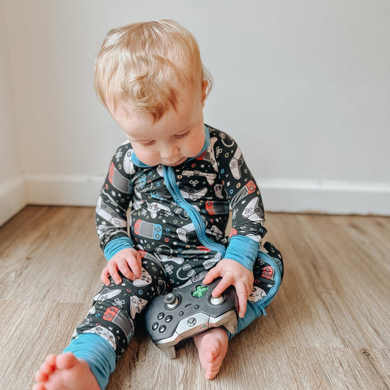 Gamer Romper - Monkeeroos