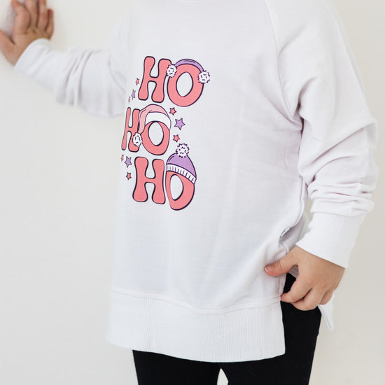 HoHoHo Toddler Crew Neck Sweatshirt - Monkeeroos