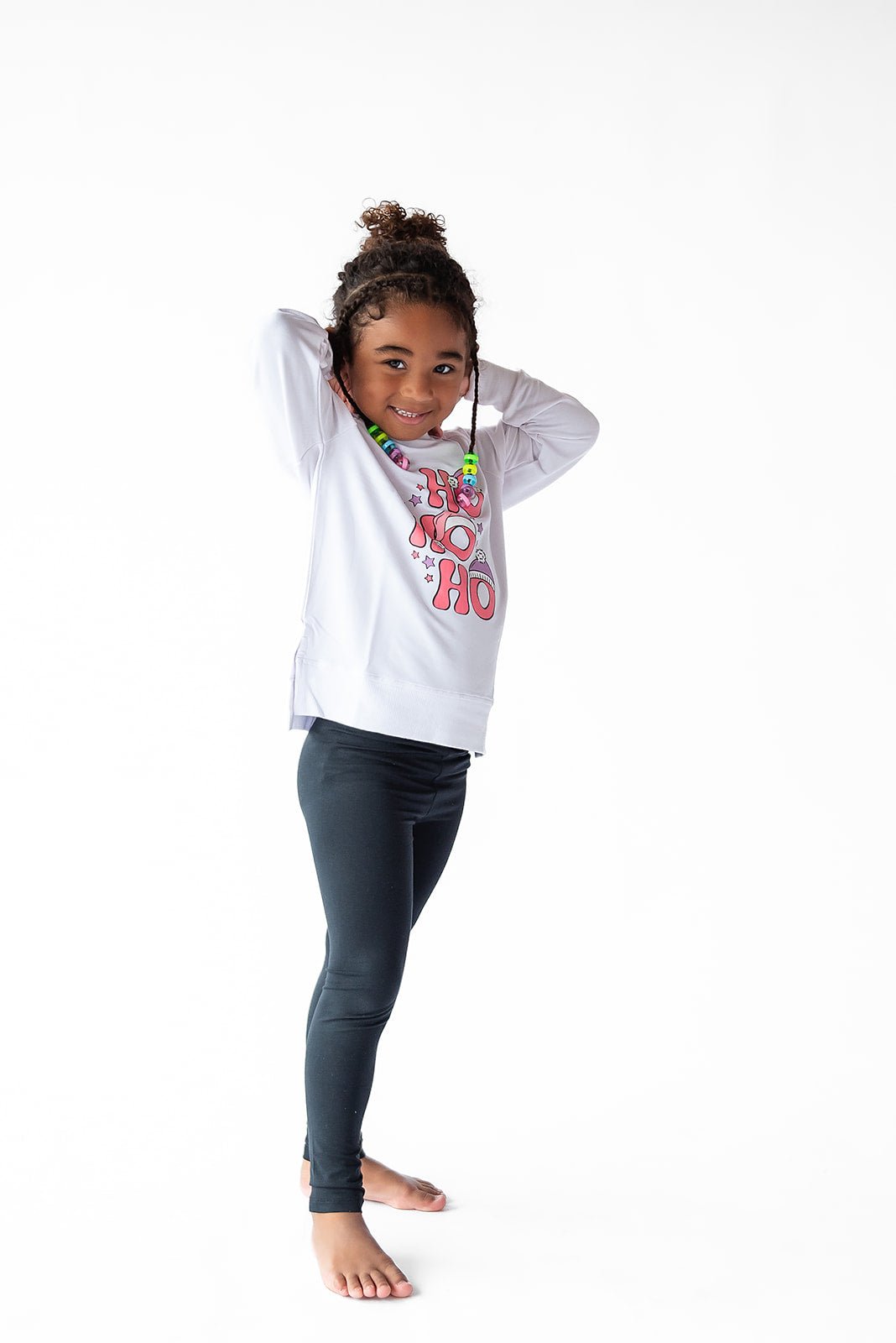 HoHoHo Toddler Crew Neck Sweatshirt - Monkeeroos