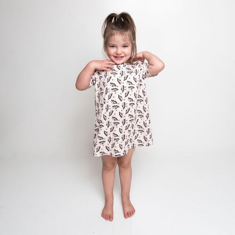 Lightning Bolt Toddler T-shirt Dress