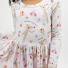 Love Bug Long Sleeve Twirl Dress - Monkeeroos