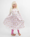 Love Bug Long Sleeve Twirl Dress - Monkeeroos