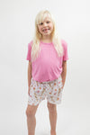 Love Bug Youth Girls Shorts Set - Monkeeroos