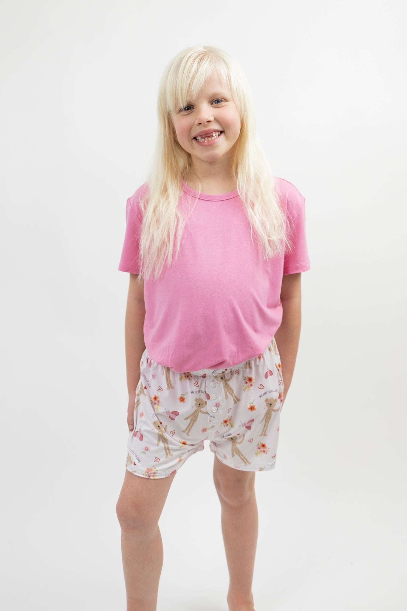 Love Bug Youth Girls Shorts Set - Monkeeroos