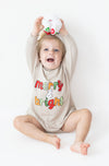 Merry & Bright Sweatshirt Bubble - Monkeeroos