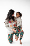 Merry & Bright Toddler Crew Neck Sweatshirt - Monkeeroos