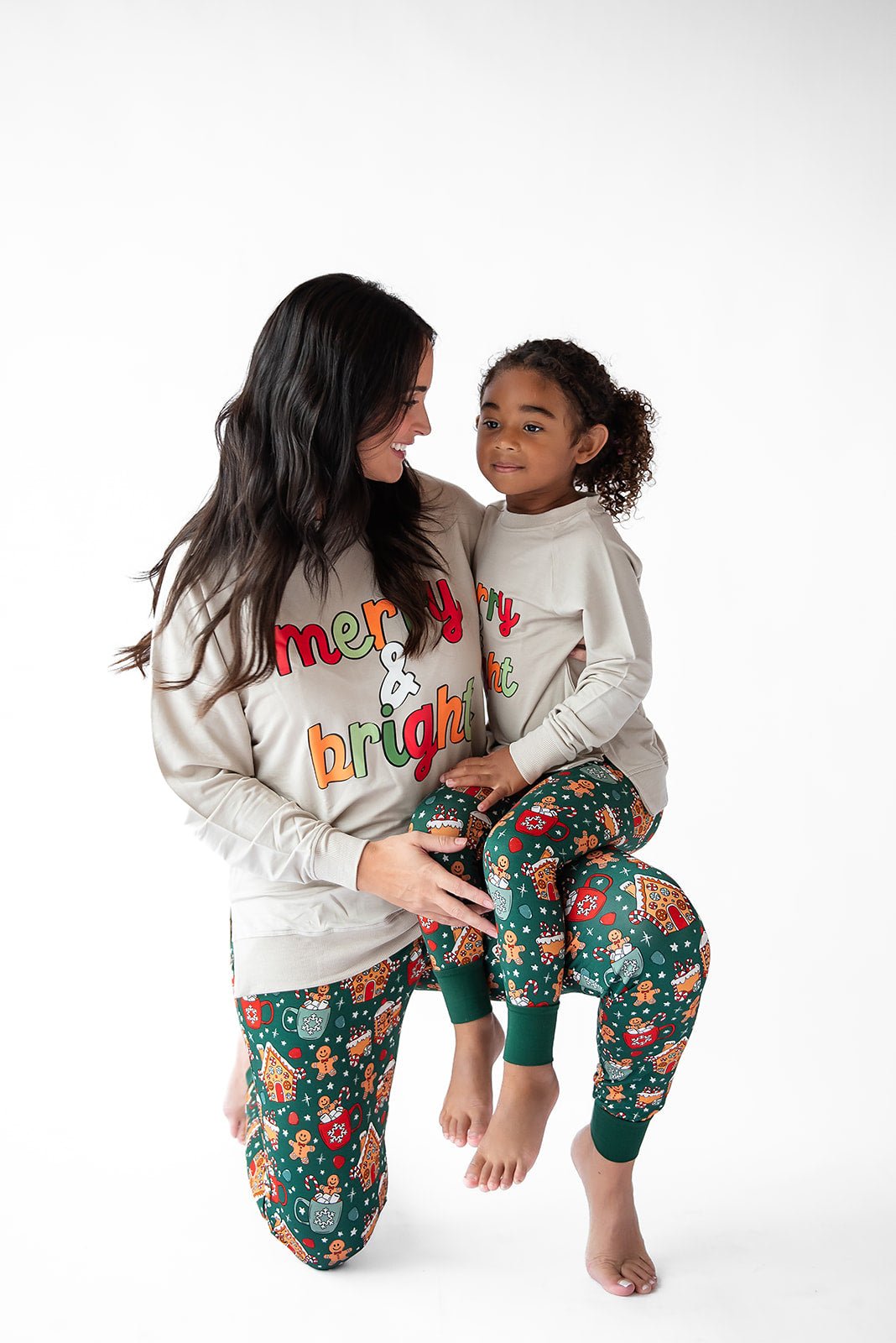 Merry & Bright Toddler Crew Neck Sweatshirt - Monkeeroos
