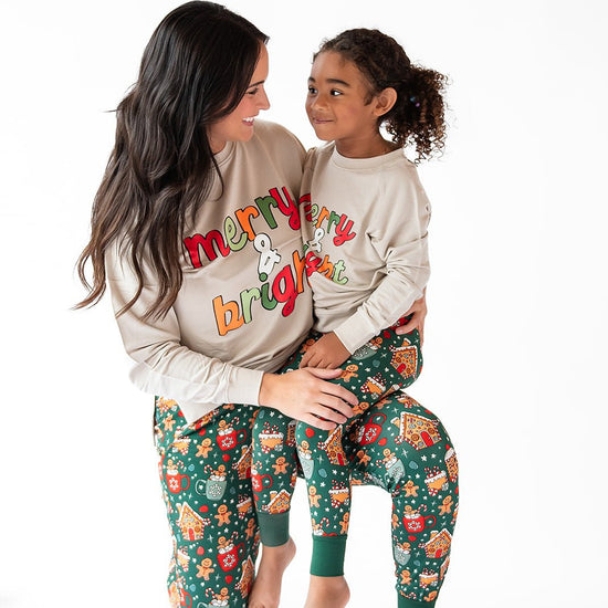 Merry & Bright Toddler Crew Neck Sweatshirt - Monkeeroos