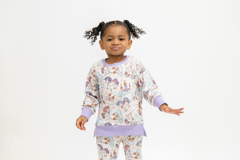 Unicorn Toddler Crew Neck Sweatshirt