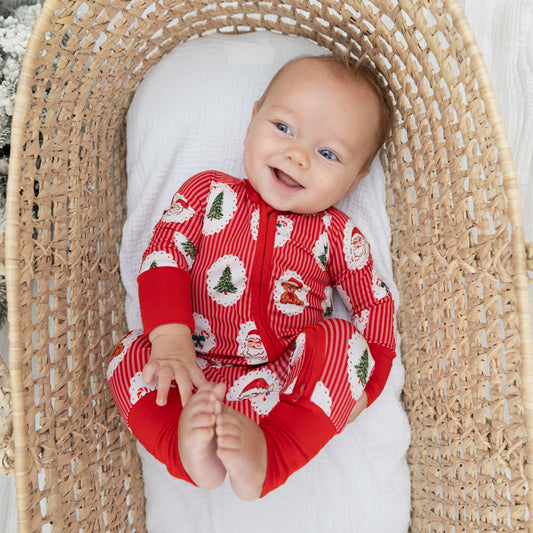 Classic Christmas Baby PJs