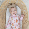 Pink Gingerbread Baby PJs