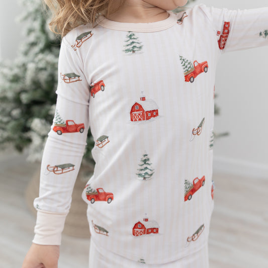 Little Red Truck Toddler PJs