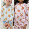 Pink Gingerbread Toddler PJs