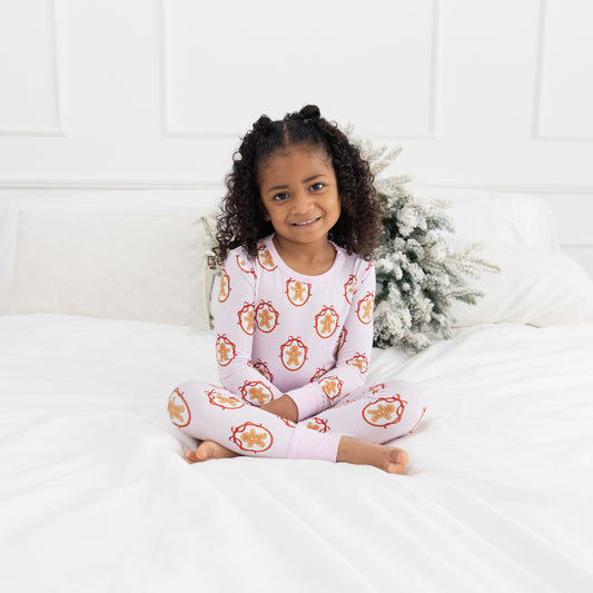 Pink Gingerbread Toddler PJs