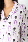 Scaredy Cat Adult Unisex Button Down Set