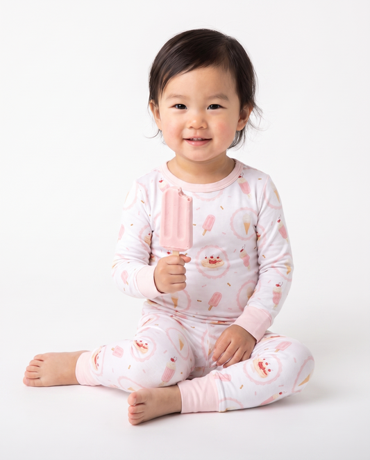 Ice Cream Social Toddler PJs