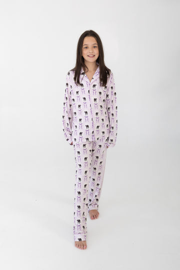 Scaredy Cat Youth Unisex Button Down Set